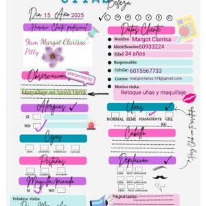 Planner Citas de Belleza + Regalo